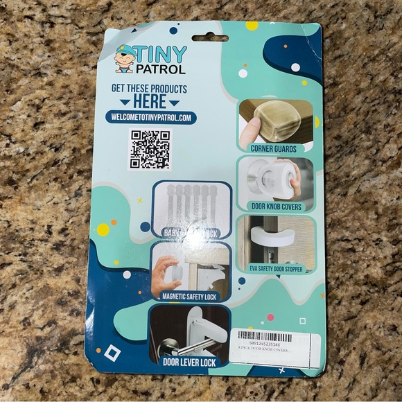 Tiny Patrol - Baby Safety Childproof Door Knob Cover (8-pack) - Picture 7 of 8